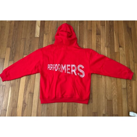 Stay Ribelle Men's Hoodie Red Size XL - Picture 5 of 6